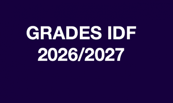 GRADES IDF 26/27